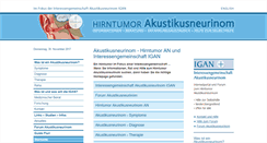 Desktop Screenshot of akustikusneurinom.info